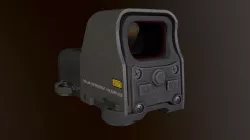Eotech 553 Holographic sight Low-poly  3D model