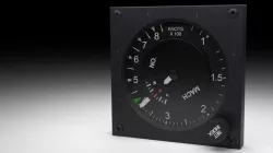 F16 Airspeed Indicator Gauge 3D model