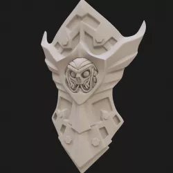 Fantasy shield 3D model