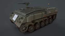 FV432 APC Low-poly  3D model