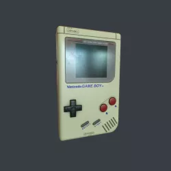 GameBoy Low-poly  3D model