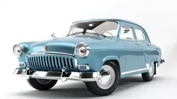 gaz 21 volga 3D model