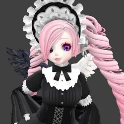 Gothic Lolita 3D model