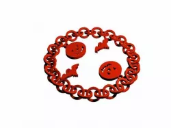 Halloween Charm Bracelet