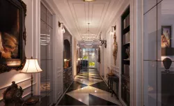 Hallway gallery 3D model