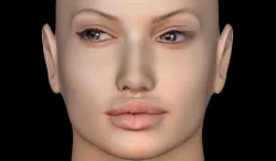 Head Model 03 - Angelina Jolie 3D model