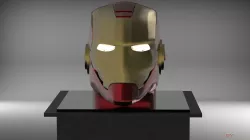 helmet 3D model