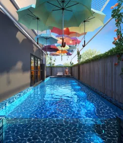 Home Swimming pool 3D model