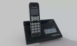 Home Telephone 3D model
