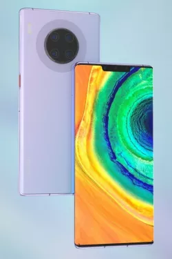  Huawei Mate 30 Pro--C4D super fine modeling rendering 3D model