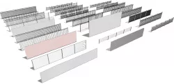 industry  Group 03  Fences 3D model