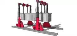Industry  SBL Container Gantry  Crane 3D model