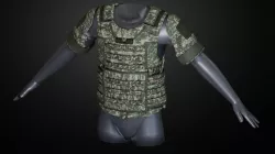 IOTV Gen vest Low-poly  3D model