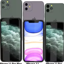  iPhone 11 iPhone 11 PRO- iPhone 11 PRO MAX Realistic Model 3D Model Collection