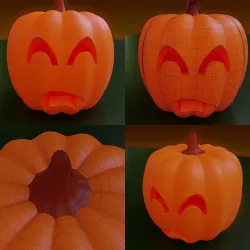 Jack O Lantern Bill 3D model