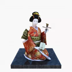 Japanese Doll 3D model