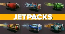 Jetpack Low-poly  3D model