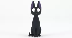 Jiji Black Cat Toy 3D model