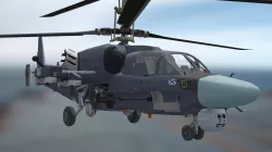 Kamov Ka-52K Katran marine attack helicopter Low-poly  3D model