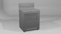 Kitchen Electric Stove 3D model