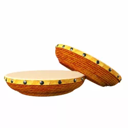 Kompang drum instrument  percussion traditional malay 3D model