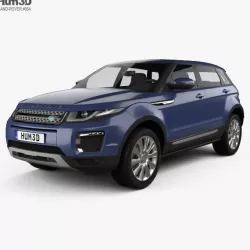 Land-Rover Range Rover Evoque SE 5-door 2015 3D model
