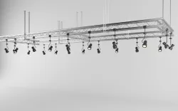 Light Truss 3D model 3D model
