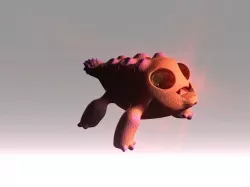 Lizard Fish 3D model
