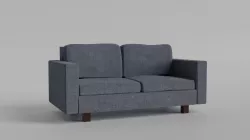 Loveseat Style Couch 3D model