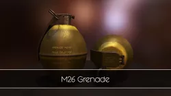 M26 Grenade Low-poly  3D model