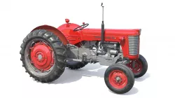 Massey Ferguson 65 Low-poly  3D model