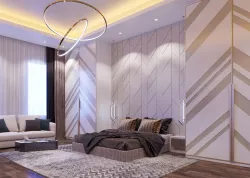  master bedroom and bathroom 3D model