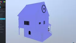 Medieval Blacksmith Low-poly  3D model