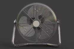 metal small fan  3D model