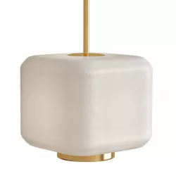 Mitzi Jenny 6 12 Wide Aged Brass Mini Pendant 3D model