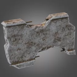 Modular Wall 06 Pbr - Pbr Game Ready Low-poly  3D model