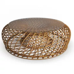 Nest Braided Table Cane Line 3D model