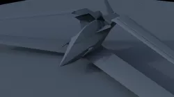 nightfury-XS Low-poly  3D model