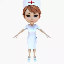 Nurse  3D model