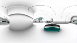 oculusgo VR Room Low-poly  3D model