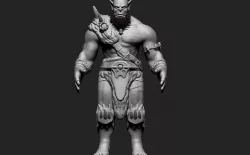 orc orgrim 3D model