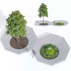 Otto tree-grill 3D model