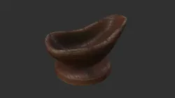 PIPE-010 Pipe Rest Low-poly  3D model