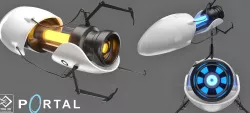 Portal Gun 3D model