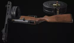 PPSh - 41 Low-poly  3D model