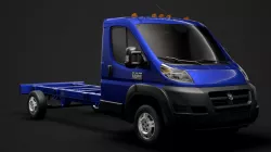 Ram Promaster Cargo Chassis Truck Single Cab 4300 WB 2019 3D model