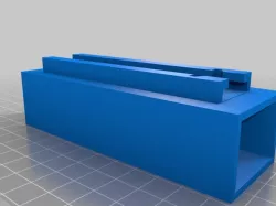 RC battery holder for Nerf tactical rail