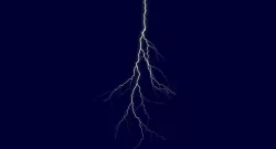Realistic 3D Lightning CA-02 Low-poly  3D model