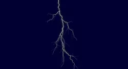 Realistic 3D Lightning CA-06 Low-poly  3D model