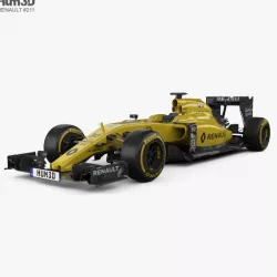 Renault RS16 2016 3D model